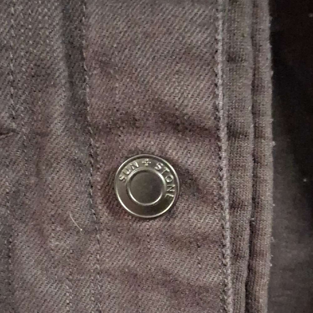 Sun + Stone Black Jean Jacket - Picture 8 of 9